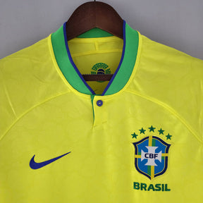 Camisa Seleção Brasileira I 2022 Torcedor Nike Masculina - Amarela