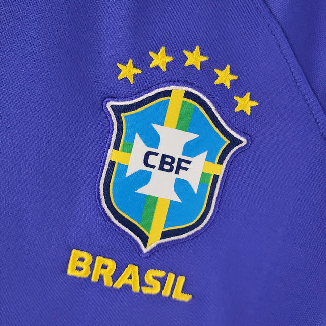 Camisa Seleção Brasileira II 2022 - Torcedor Nike Feminina - Azul