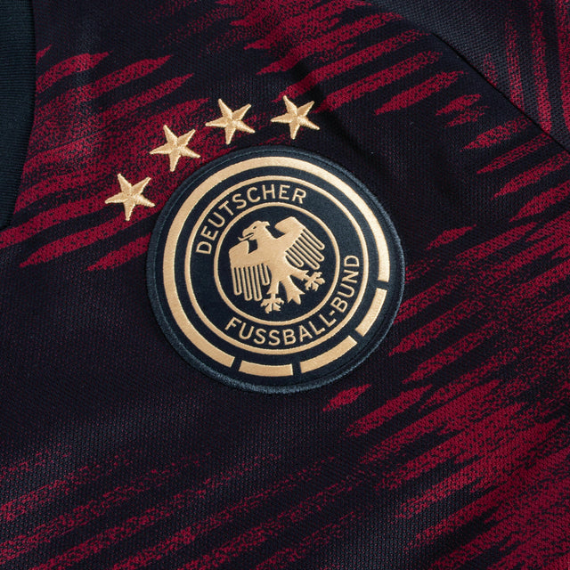 Camisa Seleção da Alemanha II 22/23 - Torcedor Adidas Masculina - Bordô e preta