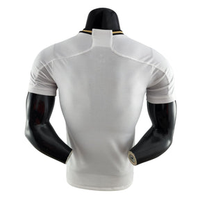 Camisa Seleção da Alemanha I 22/23 - Jogador Adidas Masculina - Branca e preta