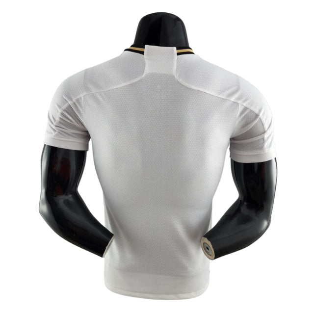 Camisa Seleção da Alemanha I 22/23 - Jogador Adidas Masculina - Branca e preta