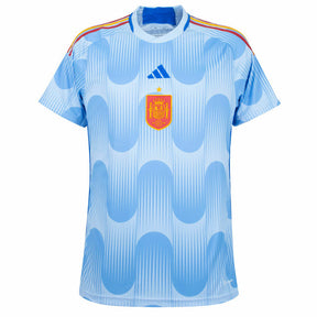 Camisa Seleção da Espanha II 22/23 - Torcedor Adidas Masculina - Azul