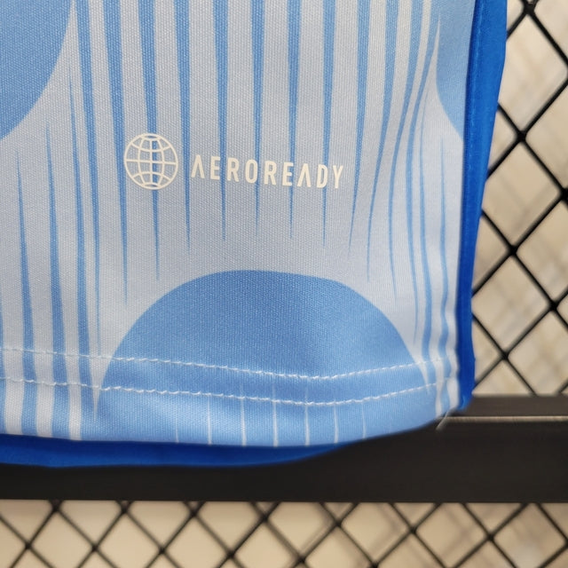 Camisa Seleção da Espanha II 22/23 - Torcedor Adidas Masculina - Azul