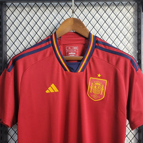 Camisa Seleção da Espanha I 22/23 - Torcedor Adidas Masculina - Vermelha
