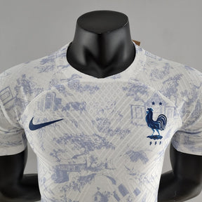 Camisa Seleção da França II 22/23 - Jogador Nike Masculina - Branca