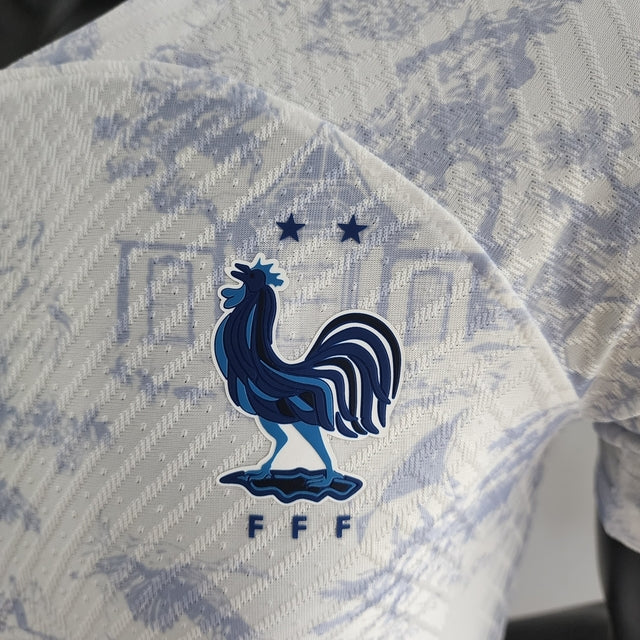Camisa Seleção da França II 22/23 - Jogador Nike Masculina - Branca
