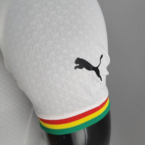Camisa Seleção da Gana Home 22/23 Jogador Puma Masculina - Branca