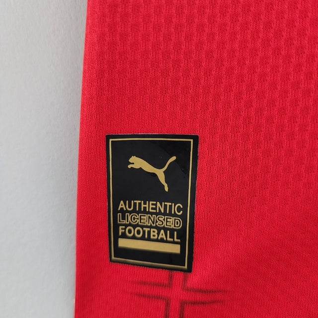 Camisa Seleção da Sérvia Home 22/23 Torcedor Puma Masculina - Vermelha