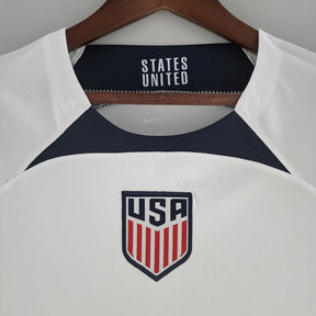 Camisa Seleção dos EUA Home 22/23 Torcedor Nike Masculina - Branca