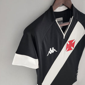 Camisa Vasco da Gama I 22/23 - Torcedor Kappa Feminina - Preta