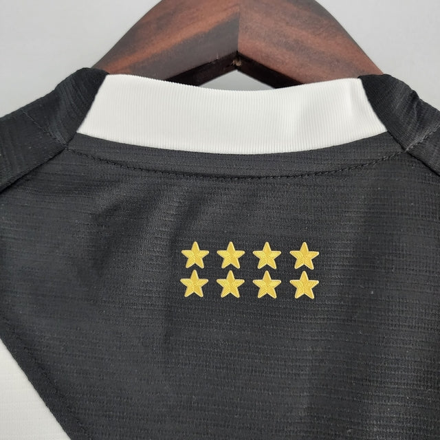 Camisa Vasco da Gama I 22/23 - Torcedor Kappa Feminina - Preta