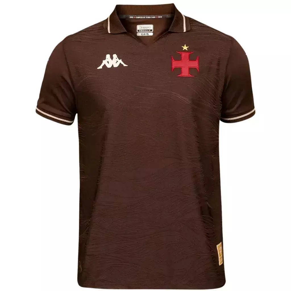 Camisa Vasco da Gama Third 2025/2026 Kappa Torcedor Masculina