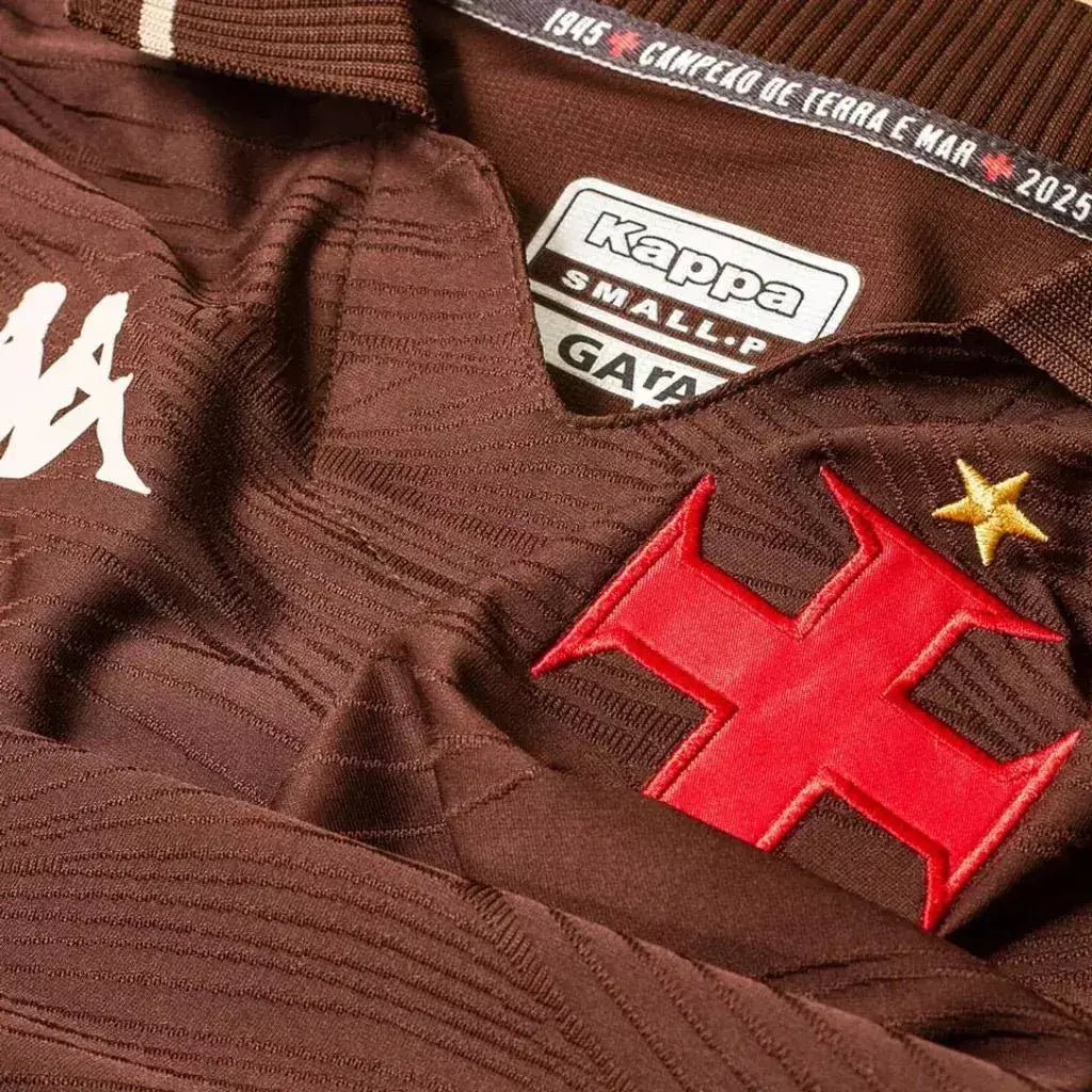 Camisa Vasco da Gama Third 2025/2026 Kappa Torcedor Masculina
