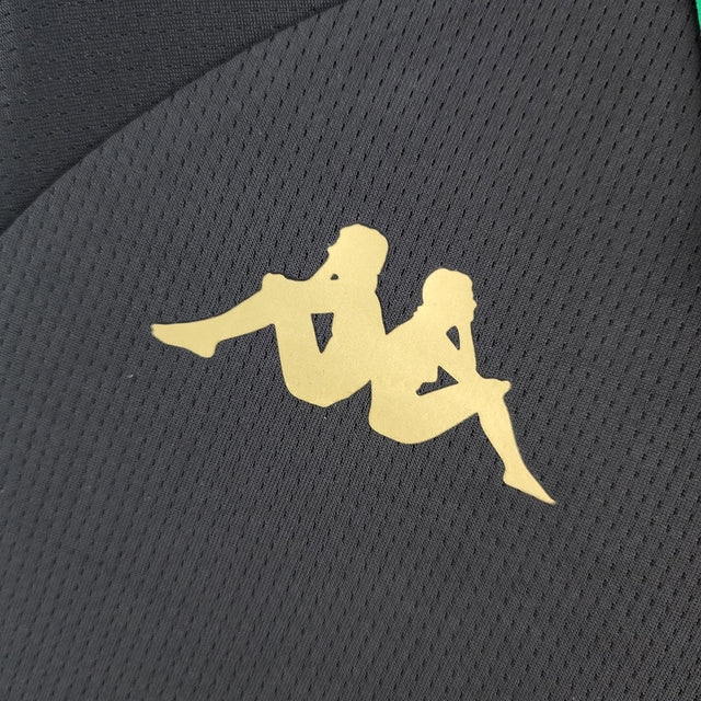 Camisa Venezia Home 22/23 Torcedor Kappa Masculina - Preta