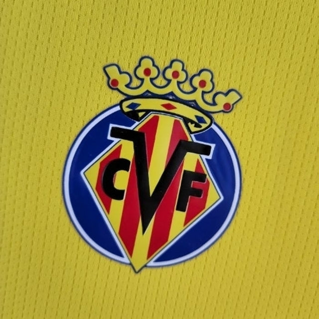 Camisa Villarreal I 22/23 Torcedor Masculina - Amarelo