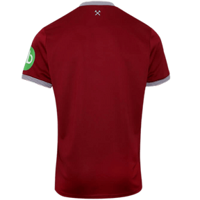 Camisa West Ham Home 2025/2026 Umbro Grená Torcedor Masculina