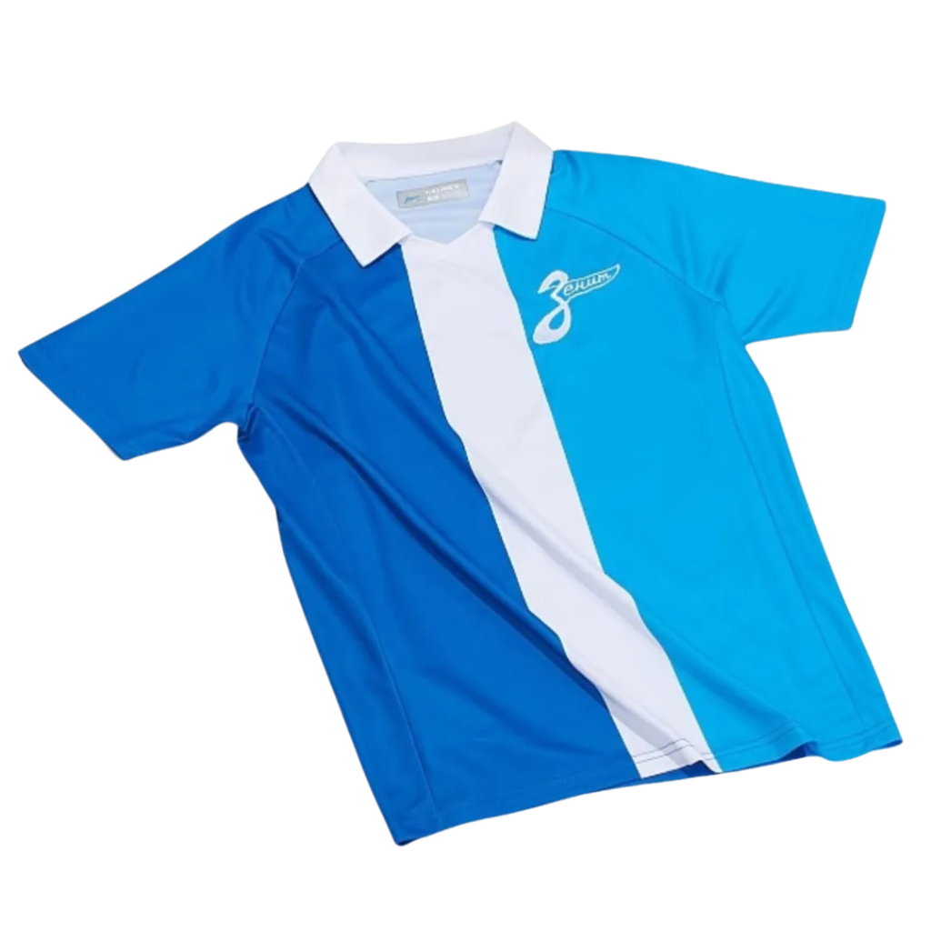 Camisa Zenit 100anos 2025 Kelme Azul Torcedor Masculina