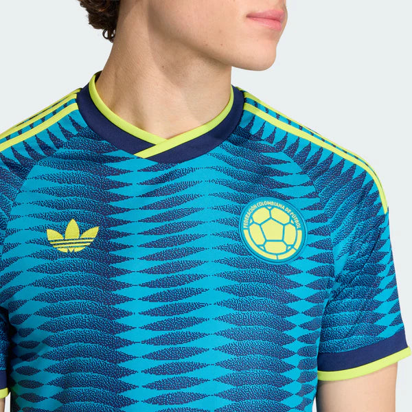 Camisa Seleção Colômbia Azul 26/27 - Torcedor Adidas Masculina