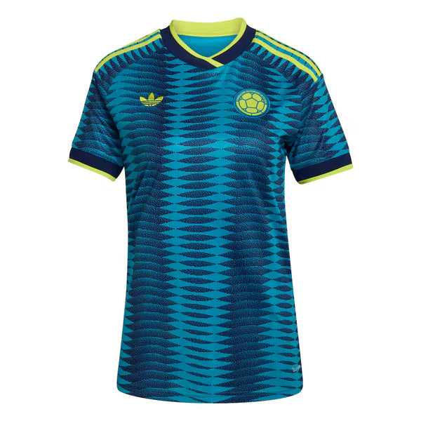 Camisa Seleção da Colômbia Azul 26/27 - Torcedor Adidas Feminina