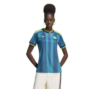 Camisa Seleção da Colômbia Azul 26/27 - Torcedor Adidas Feminina