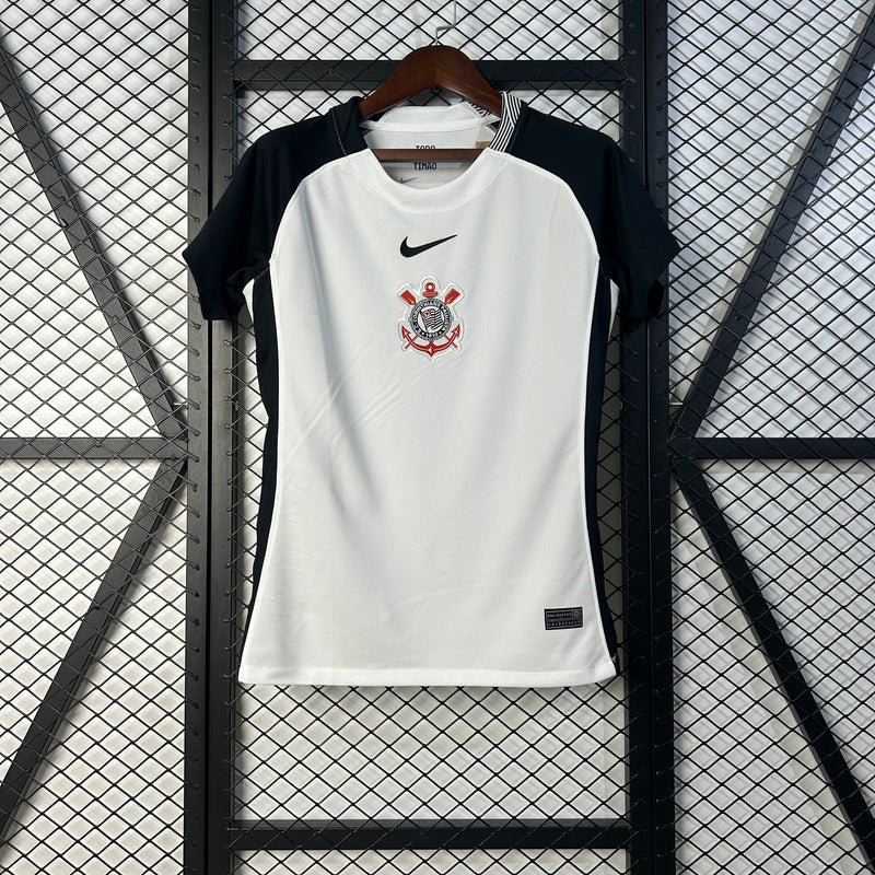 Camisa Corinthians Home 25/26 - Nike Torcedor Feminina - Lançamento