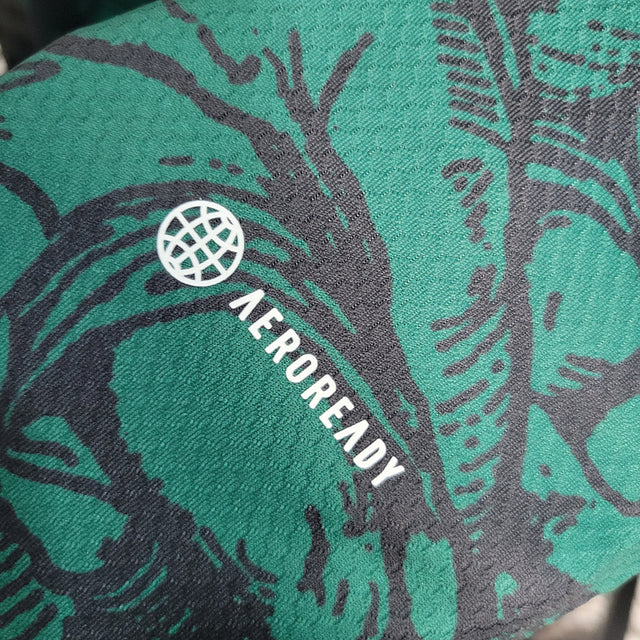 Camisa Seleção da Itália Edição especial 23/24 - Torcedor Adidas Masculina - Verde com detalhes em branco