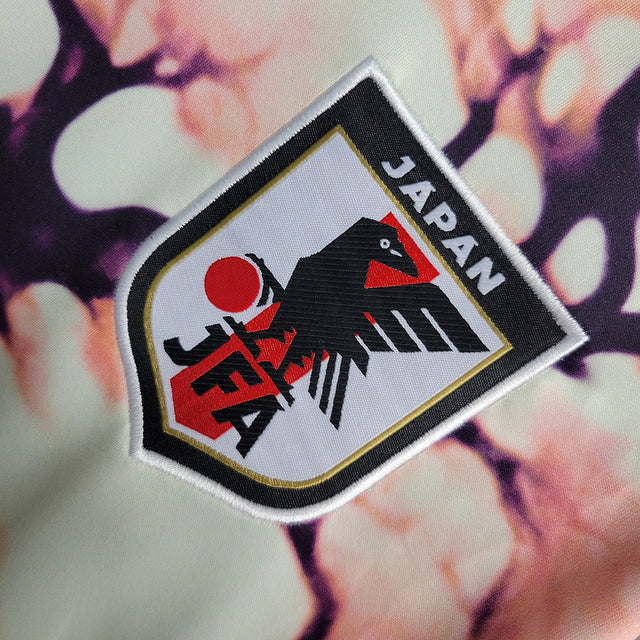 Camisa Seleção Japão Edição Especial 23/24 - Torcedor Adidas Masculina - Branca com detalhes em bege e roxo