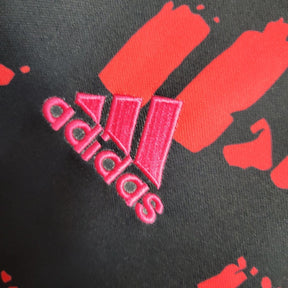 Camisa Red Bull New York III 23/24 - Torcedor Adidas Masculina - Preta com detalhes em vermelho e rosa