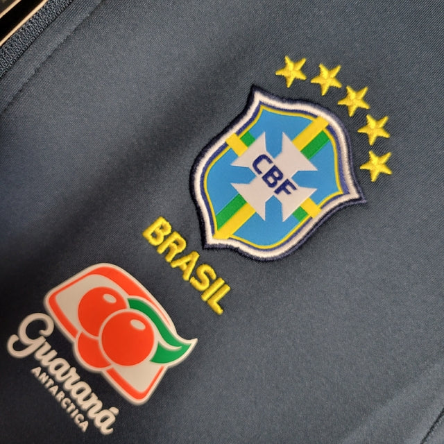 Jaqueta Corta-Vento Brasil 22/23 Masculina Nike - Azul Royal
