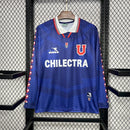 Camisa Universidad de Chile Titular 1996Versão  - Retro Manga Comprida