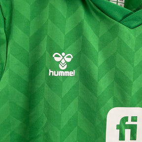 Kit Infantil Real Betis II Hummel 23/24 - Verde com detalhes em branco