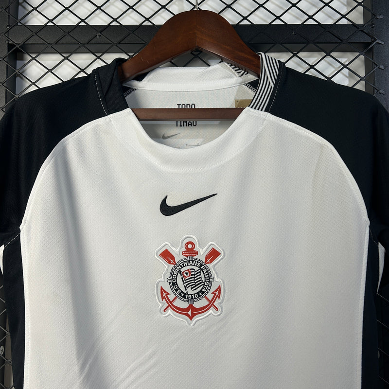 Camisa Corinthians Home 25/26 - Nike Torcedor Feminina - Lançamento