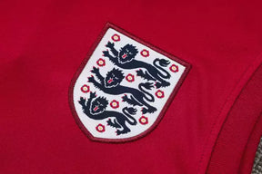 Kit Treino adulto - Camisa e Shorts - Seleção Inglaterra Nike 24/25 - Vermelho e azul