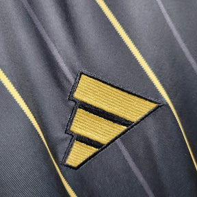 Camisa Los Angeles FC I 25/26 - Torcedor Adidas Masculina - Preta com detalhes em dourado