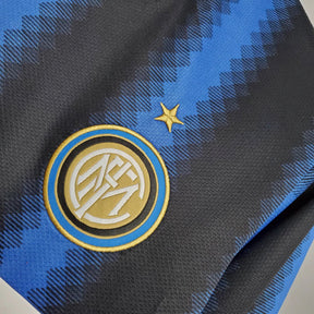 Camisa Retrô Inter de Milão I 2010/2011 manga longa - Masculina Nike - Azul e preta