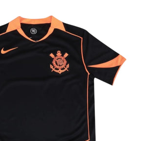 Camisa Corinthians III 25/26 - Torcedor Nike Masculina - Preta e laranja