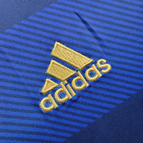 Camisa Retrô Seleção da Argentina I 2014 - Adidas Masculina - Azul com detalhes em bege e branco