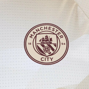 Camisa Manchester City Pré-jogo 24/25 - Torcedor Puma Masculina - Bege