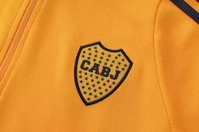 Conjunto Boca Juniors 25/26 - Masculino Adidas - Amarelo com detalhes em azul