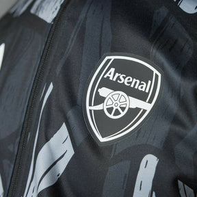 Jaqueta Corta-Vento Arsenal 24/25 - Masculina Adidas - Preta