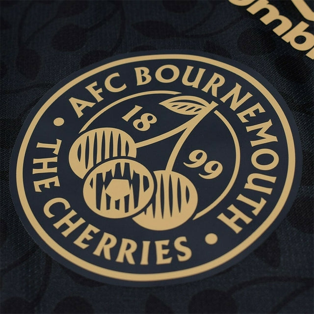Camisa Bournemouth Pré-jogo I 24/25 - Torcedor Umbro Masculina - Preta