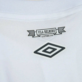 Camisa Santos I 24/25 - Torcedor Umbro Masculina - Branca