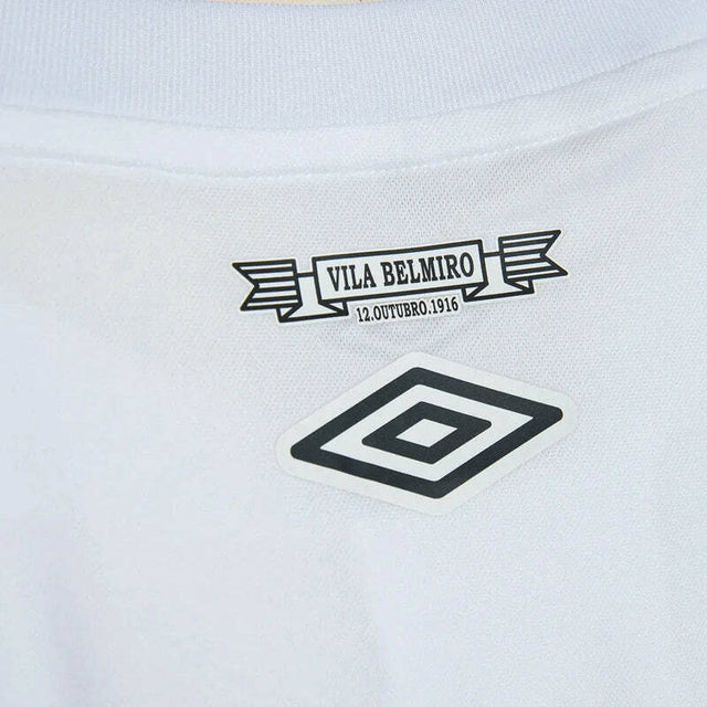 Camisa Santos I 24/25 - Torcedor Umbro Masculina - Branca