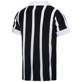 Camisa Retrô Corinthians 1954 IV Centenário - Masculina - Preta com listras brancas