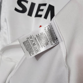 Camisa Retrô Real Madrid I 04/05 - Masculina Adidas - Branca com listras pretas