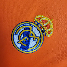 Camisa Retrô Real Madrid II 13/14 - Masculina Adidas - Laranja com detalhes em cinza