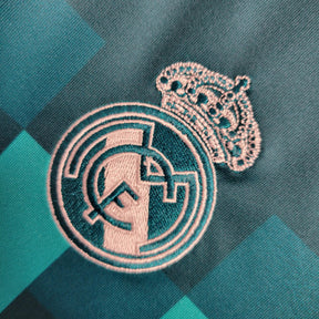 Camisa Retrô Real Madrid I 17/18 - Masculina Adidas - Verde