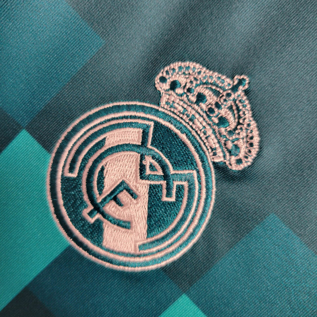Camisa Retrô Real Madrid I 17/18 - Masculina Adidas - Verde