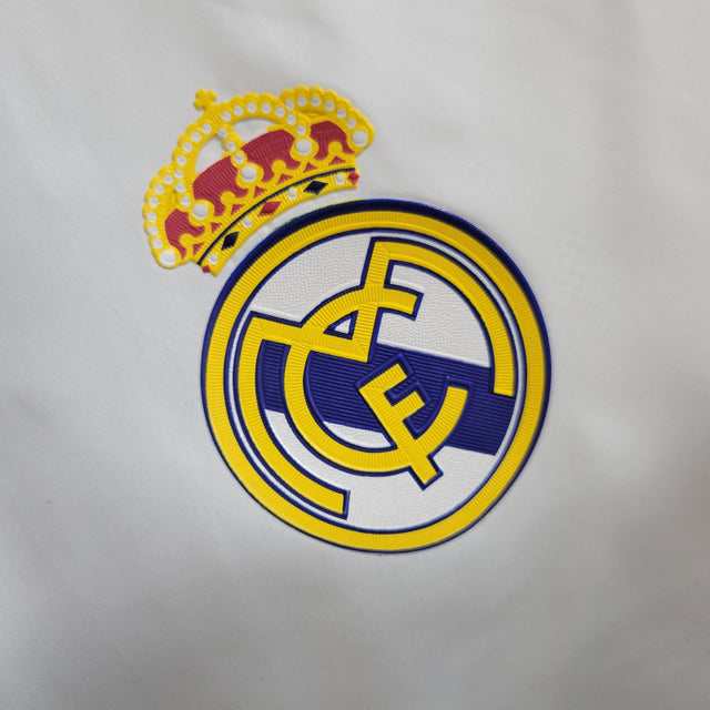 Jaqueta Corta-Vento Real Madrid 23/24 - Masculina Adidas - Azul e branca