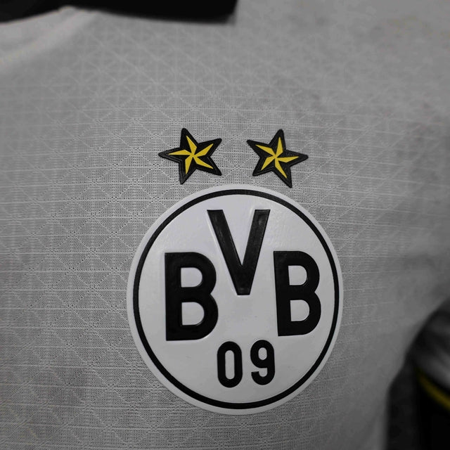 Camisa Borussia Dortmund III 24/25 - Jogador Puma Masculina - Branca